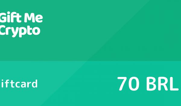 Gift Me Crypto Gift Card 70 BRL