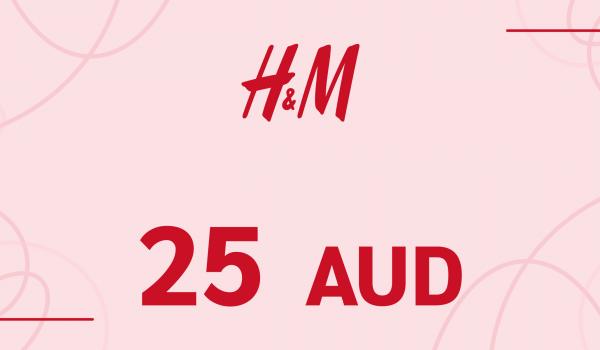 H and M Gift Card 25 AUD