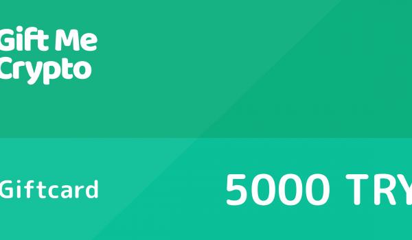 Gift Me Crypto Gift Card 5000 TRY