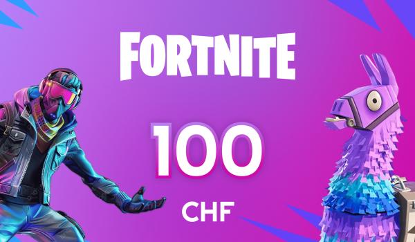 Fortnite Gift Card 100 CHF