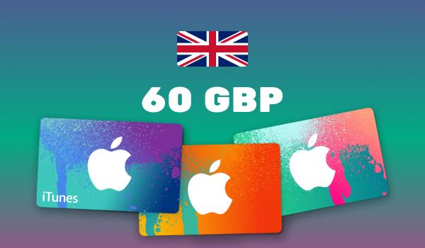 Apple iTunes Gift Card 60 GBP