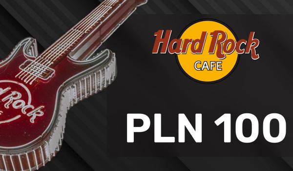 Hard Rock Cafe Gift Card 100 PLN