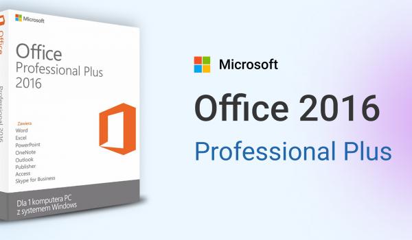 Microsoft Office Professional 2016 Plus