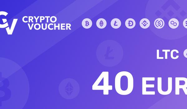 Crypto Voucher LTC 40 EUR