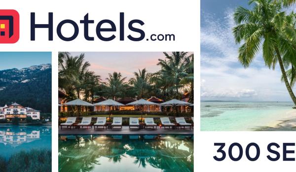 Hotelscom Gift Card 300 SEK