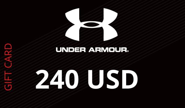 Under Armour Gift Card 240 USD