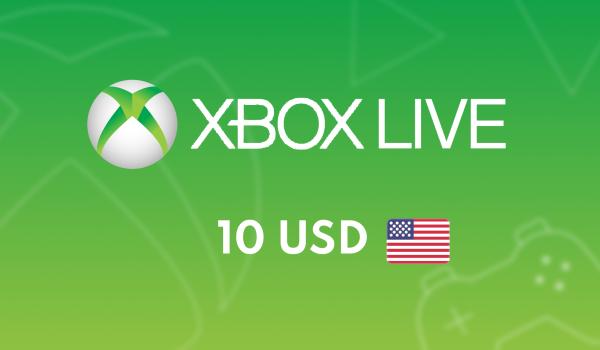 XBOX Live Gift Card 10 USD