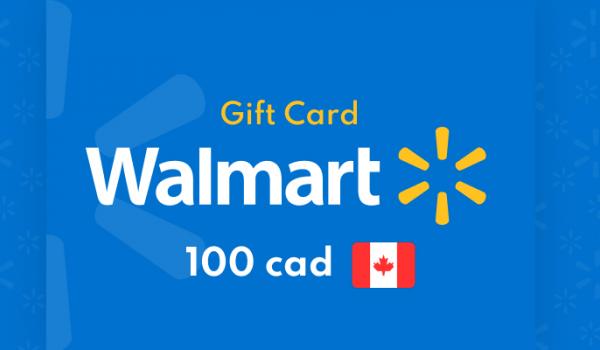 Walmart Gift Card 100 CAD