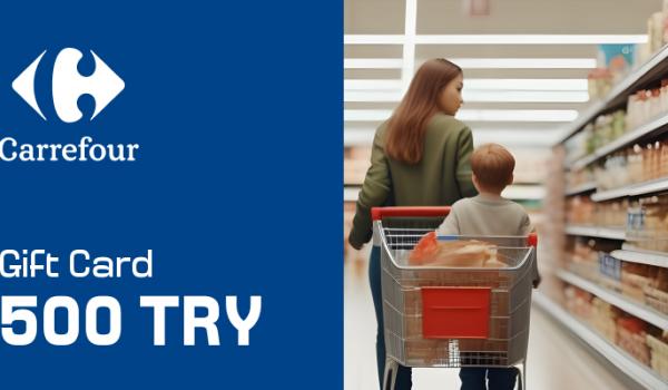 Carrefour Gift Card 500 TRY