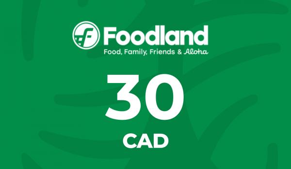 Foodland Gift Card 30 CAD