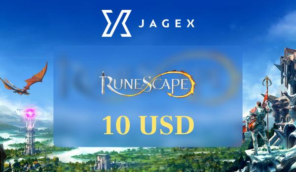 Jagex RuneScape Gift Card 10 USD