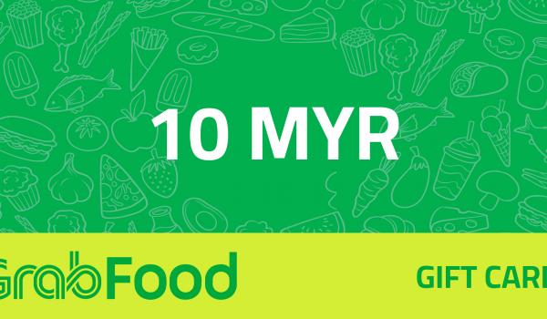 GrabFood Gift Card 10 MYR