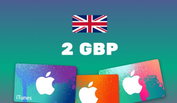 Apple iTunes Gift Card 2 GBP