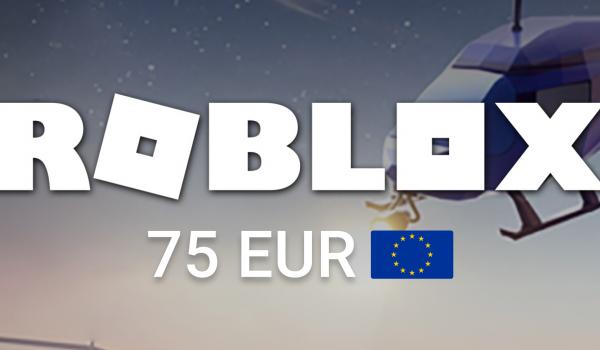 Roblox Gift Card 75 EUR