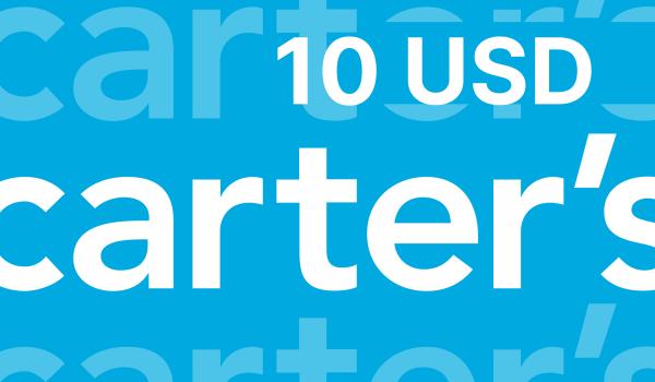 Carters Gift Card 10 USD