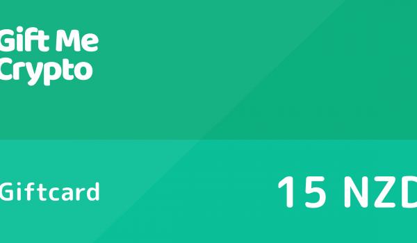 Gift Me Crypto Gift Card 15 NZD