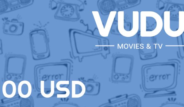 Vudu Gift Card 100 USD