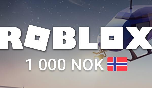 Roblox Gift Card 1000 NOK