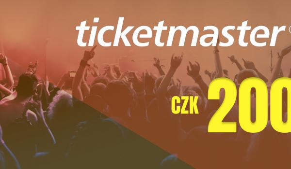 Ticketmaster Gift Card 200 CZK