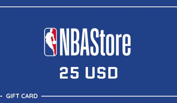 NBA Store Gift Card 25 USD
