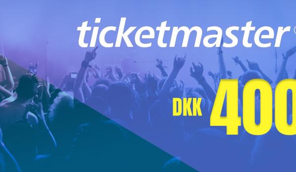Ticketmaster Gift Card 400 DKK