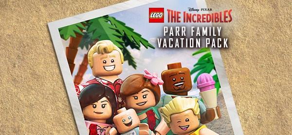 LEGO THE INCREDIBLES Parr Family Vacation Character Pack DLC (PS5)