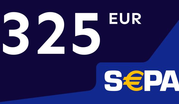SEPA Gift Card 325 EUR
