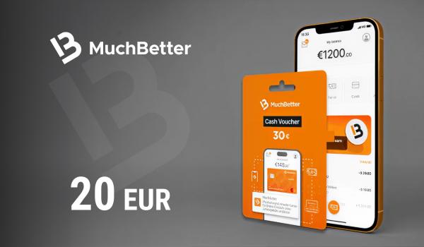 MuchBetter Voucher 20 EUR