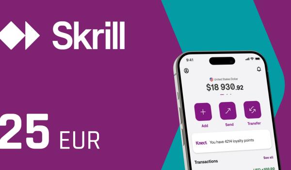 Skrill Gift Card 25 EUR