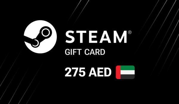 Steam Gift Card 275 AED