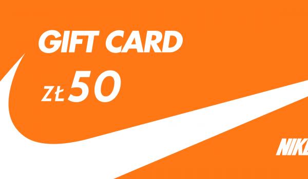 Nike Store Gift Card 50 PLN