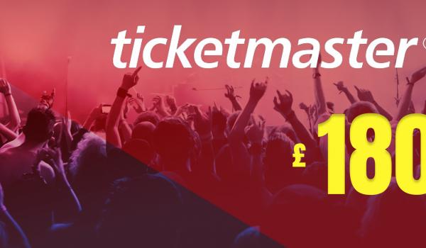 Ticketmaster Gift Card 180 GBP