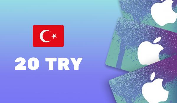 Apple iTunes Gift Card 20 TRY