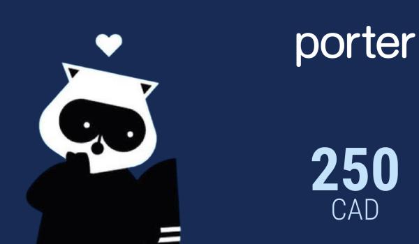 Porter Airlines Gift Card 250 CAD