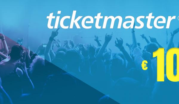 Ticketmaster Gift Card 10 EUR