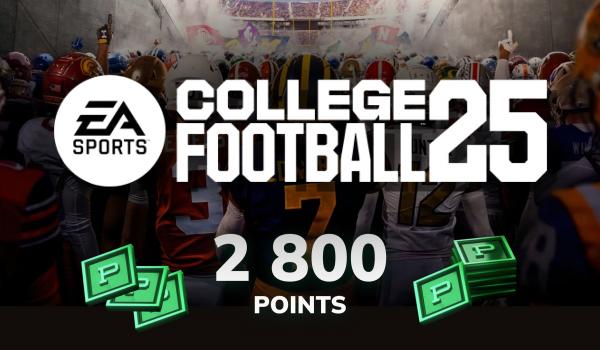 EA SPORTS College Football 2800 Points (Xbox Series X)