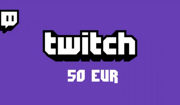 Twitch Gift Card 50 EUR