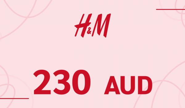 H and M Gift Card 230 AUD