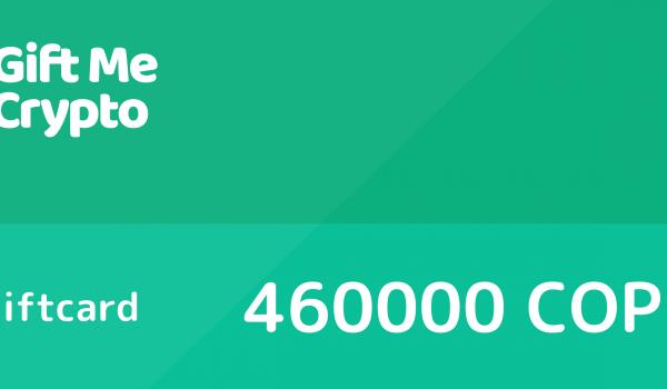 Gift Me Crypto Gift Card 460000 COP