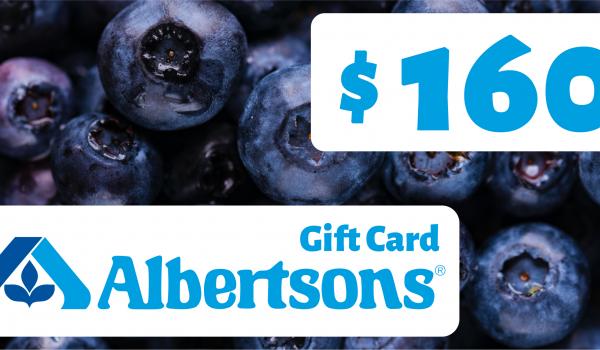 Albertsons Gift Card 160 USD