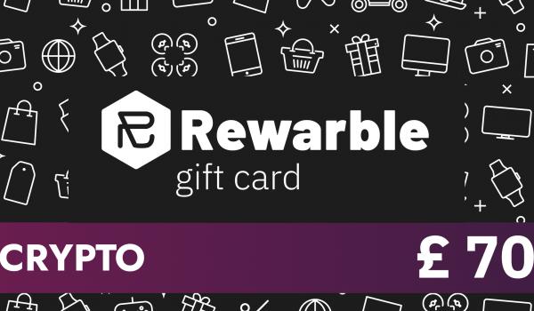 Rewarble Crypto Gift Card 70 GBP