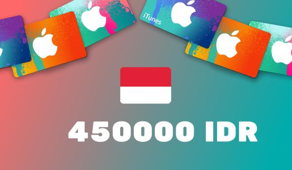 Apple iTunes Gift Card 450000 IDR