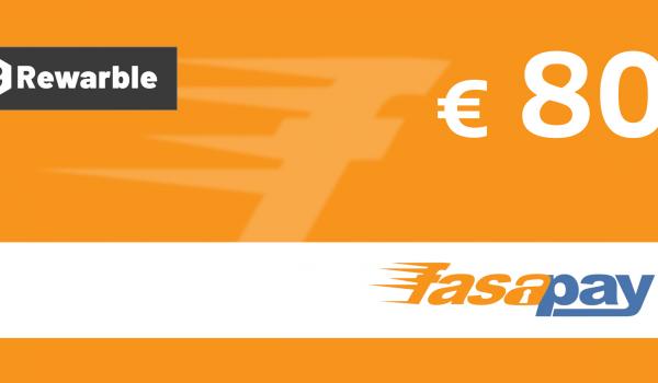FasaPay Gift Card 80 EUR