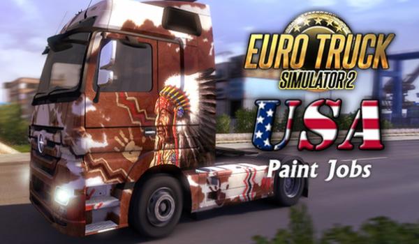 Euro Truck Simulator 2 - USA Paint Jobs Pack (PC)