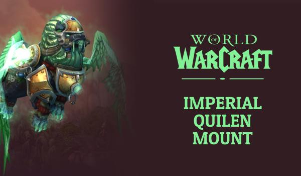 World of Warcraft Imperial Quilen Mount (PC)