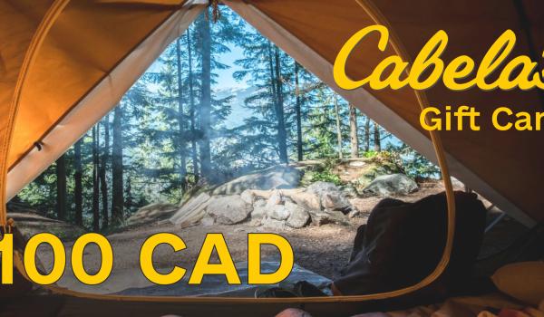 Cabelas Gift Card 100 CAD