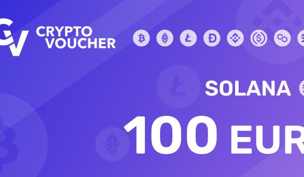Crypto Voucher Solana 100 EUR