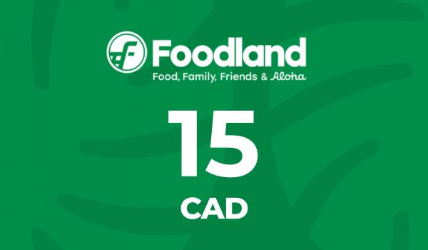 Foodland Gift Card 15 CAD