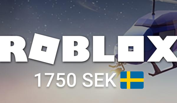 Roblox Gift Card 1750 SEK