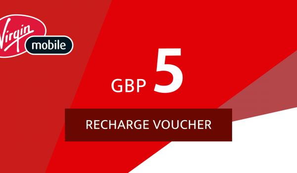 Virgin Mobile Gift Card 5 GBP